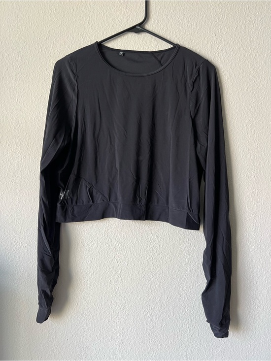Gymshark Tops - Gymshark Mesh Black Long-Sleeve Women's Performance Top